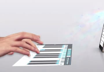 Lenovo планирует оснастить смартфон лазерным проектором, который можно будет использовать как устройство ввода