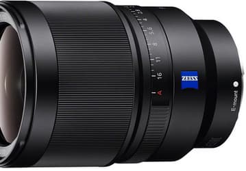 Представлен широкоугольный объектив Sony Carl Zeiss Distagon T* FE 35mm F1.4 ZA (SEL35F14Z) для полнокадровых камер с креплением Sony E