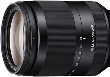 Универсальный полнокадровый объектив Sony FE 24-240mm f/3.5-6.3 OSS (SEL24240) оснащен оптическим стабилизатором