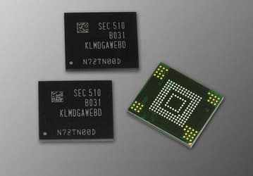 Новые модули флэш-памяти Samsung eMMC 5.0 объёмом 128 ГБ предназначены для мобильных устройств средней ценовой категории
