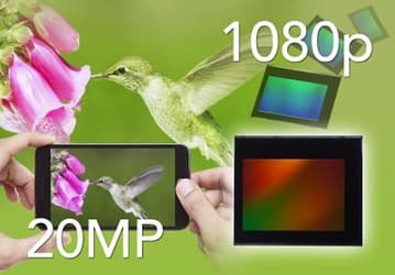 Разрешение датчика изображения Toshiba T4KA7 для мобильных устройств — 20 Мп