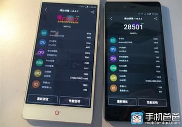 Смартфон ZTE Nubia Z9 Max стал одним из самых быстрых в мире по результатам тестов AnTuTu Benchmark