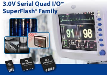 Микросхемы флэш-памяти Microchip SST26VF с интерфейсом SQI имеют рекордно низкое энергопотребление 