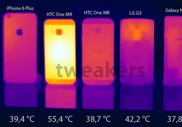 Тесты смартфона HTC One M9 подтвердили очень высокий нагрев платформы Snapdragon 810