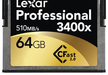 Начались продажи карт памяти Lexar Professional 3400x CFast 2.0 объемом до 256 ГБ