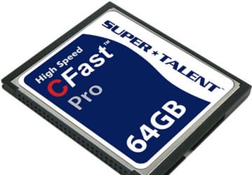 Super Talent увеличивает объем карт памяти CFast Pro до 256 ГБ