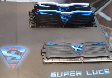 Яркость подсветки модулей памяти DDR4 GeIL Super Luce пропорциональна их температуре
