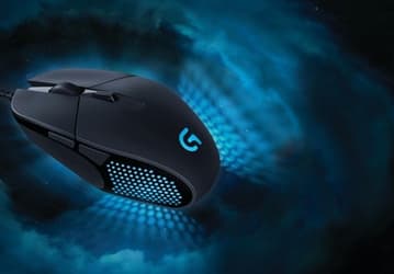 Игровая мышь Logitech G303 располагает оптическим датчиком разрешением 12 000 точек на дюйм