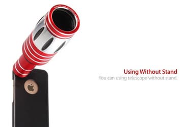Представлен телескоп с 50-кратным увеличением для смартфона iPhone 6 Plus