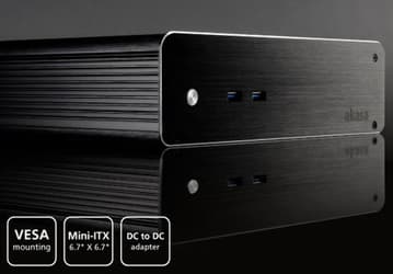 Корпус Akasa Euler M для системы типоразмера mini-ITX на CPU Intel Haswell с пассивным охлаждением вмещает до четырех накопителей