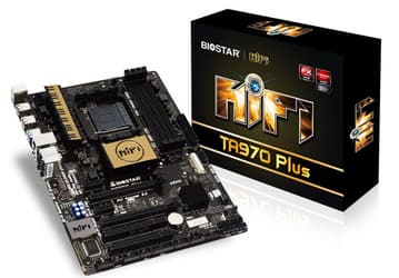 Системная плата Biostar TA970 Plus рассчитана на процессоры AMD с TDP до 140 Вт