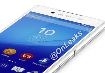 Появилось первое изображение смартфона Sony Xperia Z4