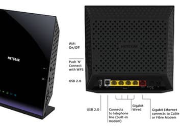 Устройство Netgear D6400 выполняет функции модема VDSL/ADSL и беспроводного роутера с поддержкой Wi-Fi 802.11ac 