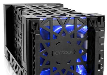 Icy Dock Black Vortex MB174U3S-4SB — внешнее шасси для четырех накопителей типоразмера 3,5 дюйма