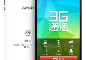 Семидюймовый планшет Teclast X70 на платформе Intel Atom x3-C3130 оценен в $70