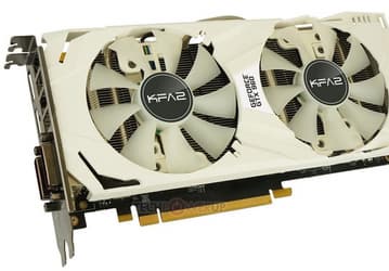 Видеокарта KFA2 GeForce GTX 960 Exoc White Edition выделяется системой охлаждения белого цвета