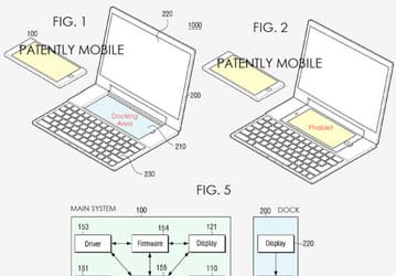 Samsung патентует оригинальный способ превращения смартфона в ноутбук