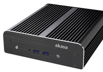 Корпус Akasa Newton S предназначен для мини-ПК Intel NUC и обеспечивает пассивное охлаждение процессора
