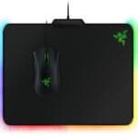 Игровой коврик Razer Firefly подключается к порту USB двухметровым кабелем с позолоченным разъемом