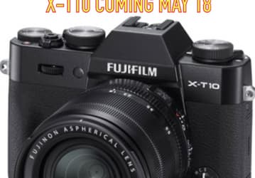 Появилось изображение фотокамеры Fujifilm X-T10