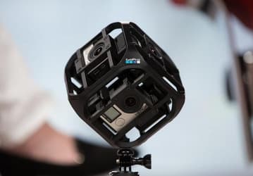 GoPro показала конструкцию Six-Camera Spherical Array для шести камер Hero4, а в следующем году выпустит собственный дрон