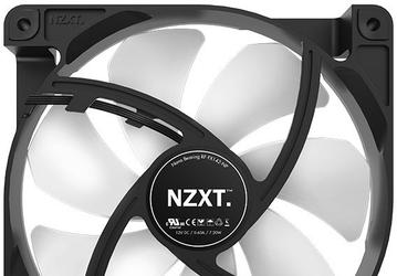Вентилятор NZXT FX V2 140 оптимизирован для установки на радиаторы СВО