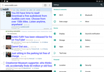 В версии Android M Developer Preview присутствует скрытая функция мультиоконного режима