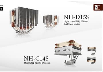 Процессорные охладители Noctua NH-C14S и NH-D15S доступны по цене $75 и $80 соответственно