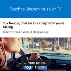 Shazam можно будет запустить с помощью голосового управления Google