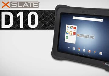 Защищенный планшет Xplore Xslate D10 на процессоре Intel Atom E3845 работает под управлением Android 5.1 Lollipop