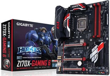 Системная плата Gigabyte Z170X-Gaming 6 типоразмера ATX оснащена двумя портами USB 3.1