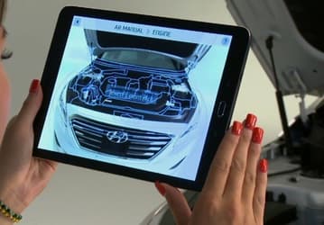 Hyundai Virtual Guide — ПО для автомобилистов, использующее дополненную реальность