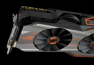 Максимальная частота графического ядра 3D-карты Asus ROG Matrix GTX 980 Ti Platinum достигает 1317 МГц