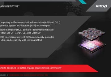 AMD рассказала о программе Boltzmann Initiative