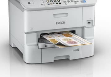 Цветной принтер Epson WorkForce Pro WF-6090DW и МФУ Epson WorkForce Pro WF-6590DWF поддерживают NFC