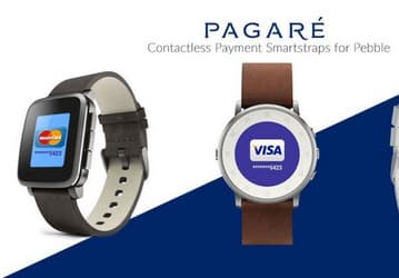 Pagarе — проект ремешка для часов Pebble Time с поддержкой мобильных платежей