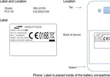 Смартфон Samsung Galaxy J3 прошел сертификацию FCC 