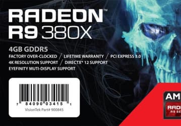 3D-карта AMD Radeon R9 380X, анонс которой ожидается сегодня, займет место между моделями Radeon R9 380 и Radeon R9 390
