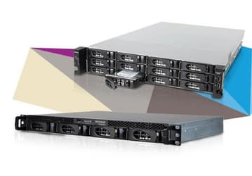 Хранилище с сетевым подключением Netgear ReadyNAS 3138 рассчитано на стоечный монтаж