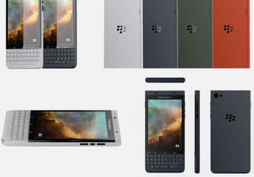 Появились первые изображения нового смартфона BlackBerry Vienna под управлением Android, который вернется к классическому форм-фактору