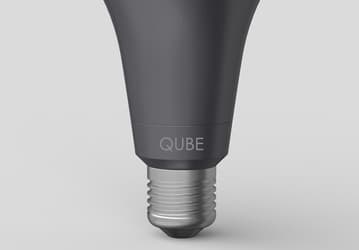 Умная лампочка Qube поддерживает Wi-Fi и Bluetooth LE