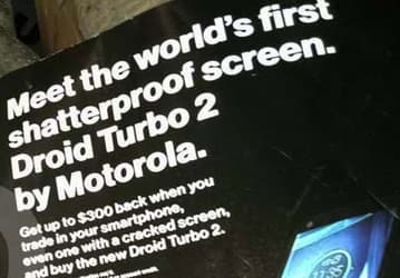 Motorola рекламирует Droid Turbo 2, как первый в мире смартфон с небьющимся экраном