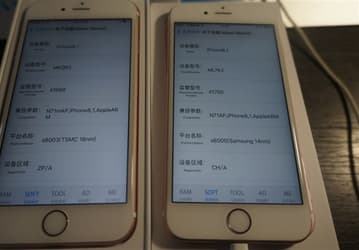 Сравнение смартфонов iPhone 6s с SoC Samsung и TSMC показало любопытные результаты