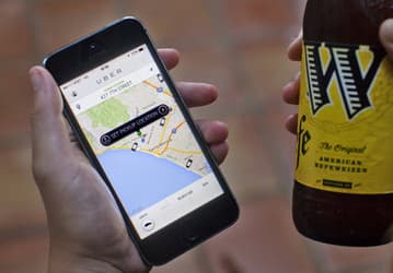 В Нью-Джерси такси Uber бесплатно развозят перебравших водителей по домам
