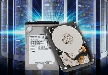 Жесткие диски Toshiba AL14SE со скоростью вращения шпинделя 10500 об/мин оснащены интерфейсом SAS 12 Гбит/с 