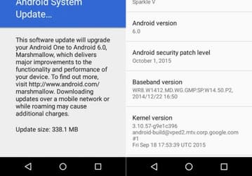 Самые первые смартфоны программы Android One уже получают обновление до ОС Android 6.0
