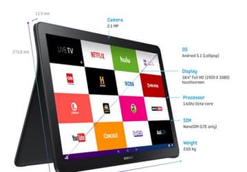 Представлено устройство Samsung Galaxy View