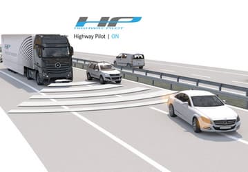Первый самоуправляемый автомобиль Daimler на базе серийного грузовика протестирован на автобане