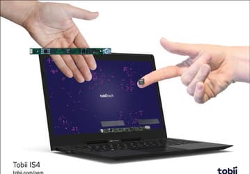 Платформа для слежения за движениями глаз Tobii IS4 предназначена для потребительской электроники