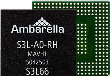 Однокристальная система Ambarella S3L позволяет наделить камеры видеонаблюдения поддержкой H.265